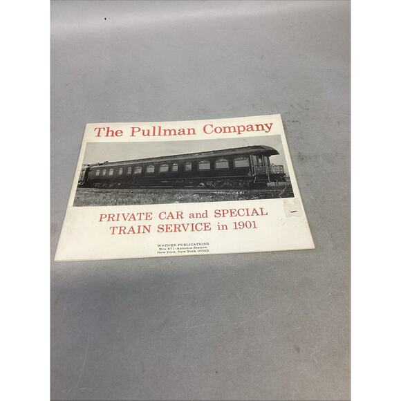 Pullman Americas Hotel On Wheels/Pulllman Private Car/Special Train Service 1901 - Picture 8 of 13